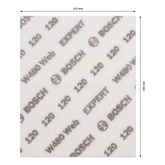 ШКУРКА 115X140 P120 2 БРОЯ BOSCH EXPERT W480