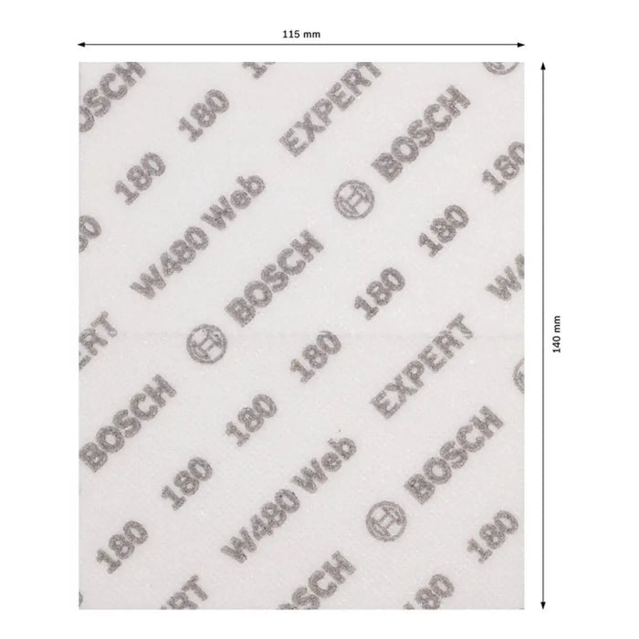 ШКУРКА 115X140 P180 2 БРОЯ BOSCH EXPERT W480