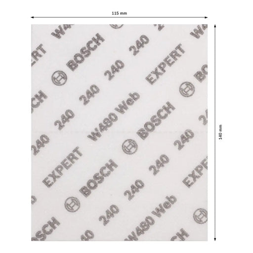 ШКУРКА 115X140 P240 2 БРОЯ BOSCH EXPERT W480
