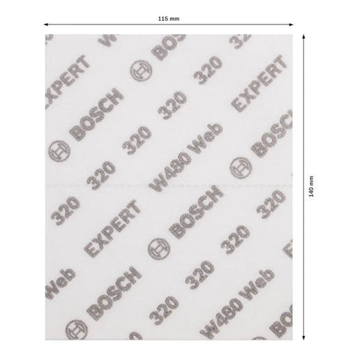 ШКУРКА 115X140 P320 2 БРОЯ BOSCH EXPERT W480