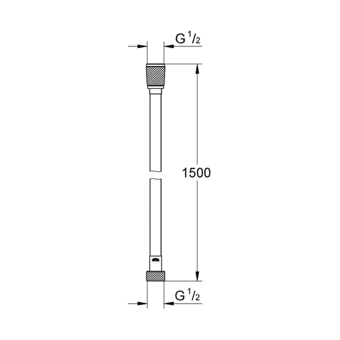 ШЛАУХ GROHE VITALIOFLEX SILVER