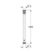 ШЛАУХ GROHE VITALIOFLEX SILVER