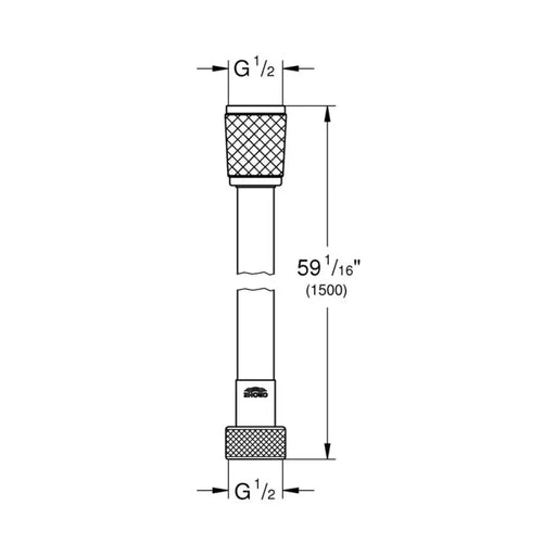 ШЛАУХ GROHE VITALIOFLEX TREND
