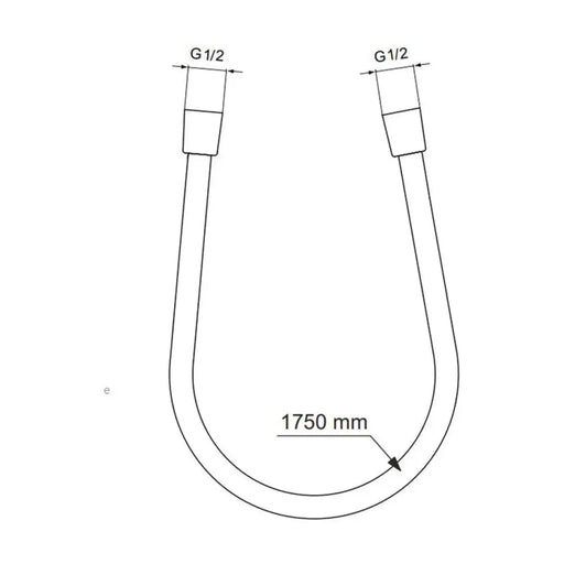 ШЛАУХ IDEALSTANDARD IDEALFLEX 1750 BE175AA