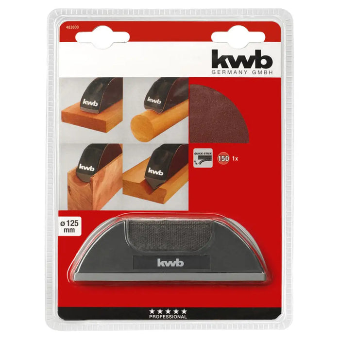 ШЛАЙФ БЛОК С 4 ПРОФИЛА KWB