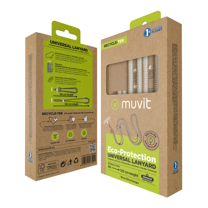 Шнур за Мобилен Телефон Muvit for Change От пясък