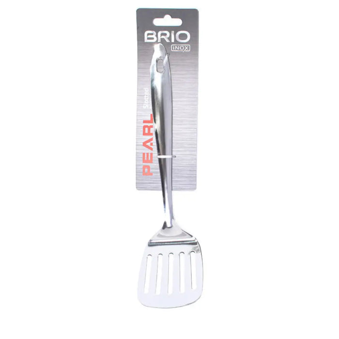 ШПАТУЛА РЕШЕТЪЧНА 33 СМ BRIO INOX PEARL