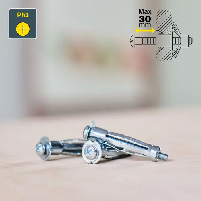 шпилки и винтове Rapid 13 x 52 mm M6 x 63 mm Метал