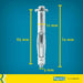 шпилки и винтове Rapid Ø 11 x 65 mm M5 x 74 mm Метал