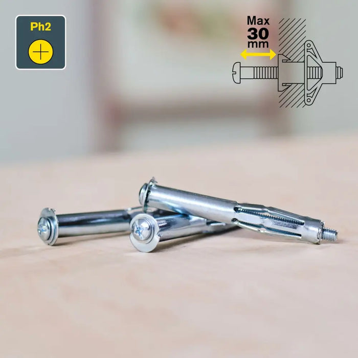 шпилки и винтове Rapid Ø 13 x 65 mm M6 x 75 mm Метал