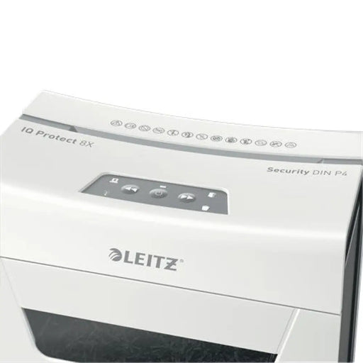 Шредер Leitz IQ Protect Premium 8X P4 8 листа кошница 14 л