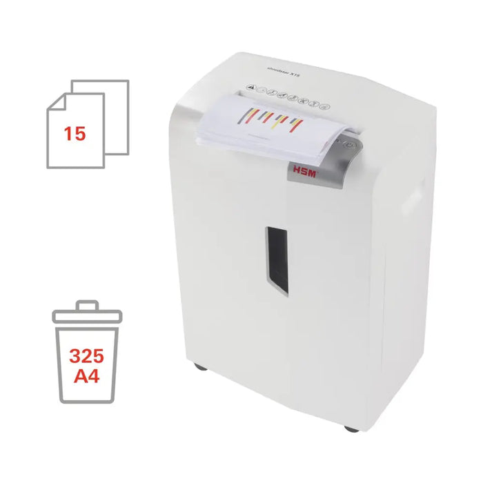 Шредер за документи HSM shredstar X15 - 4 x 37 mm 26L