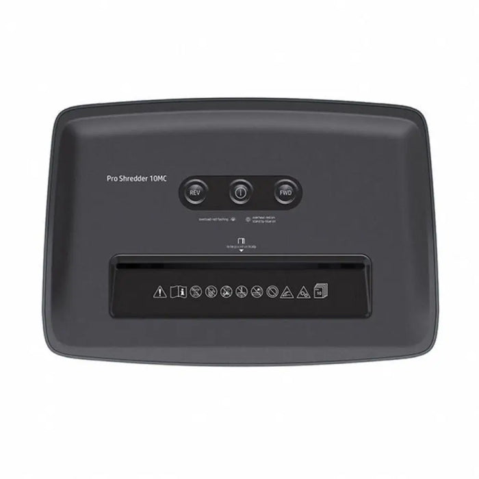 Шредер HP PRO SHREDDER 10MC micro cut P-5 10 card 20l тъмно