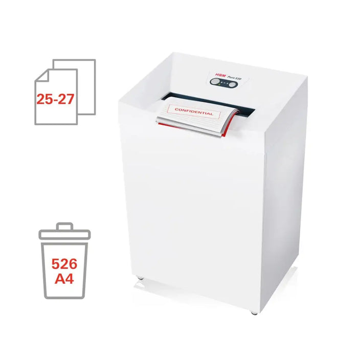 Шредер HSM Pure 530 80 л 5,8 мм