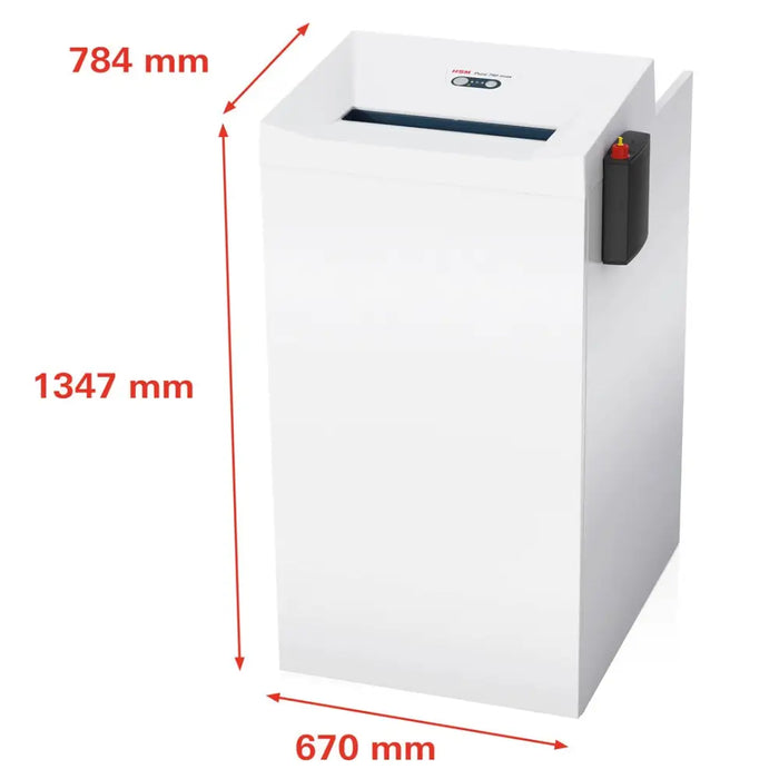 Шредер HSM Pure 740 max 240 l 4,5x30 mm
