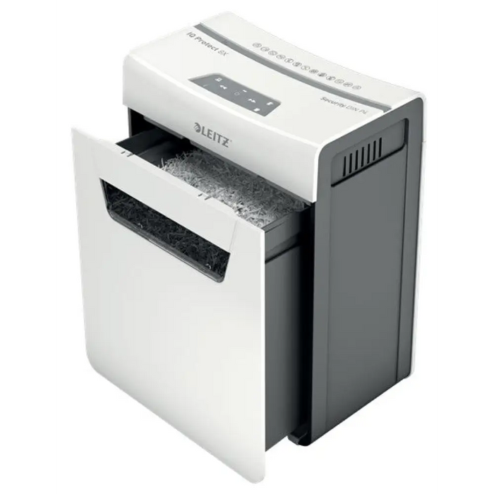 Шредер Leitz IQ Protect Premium 8X P4 8 листа кошница 14 л