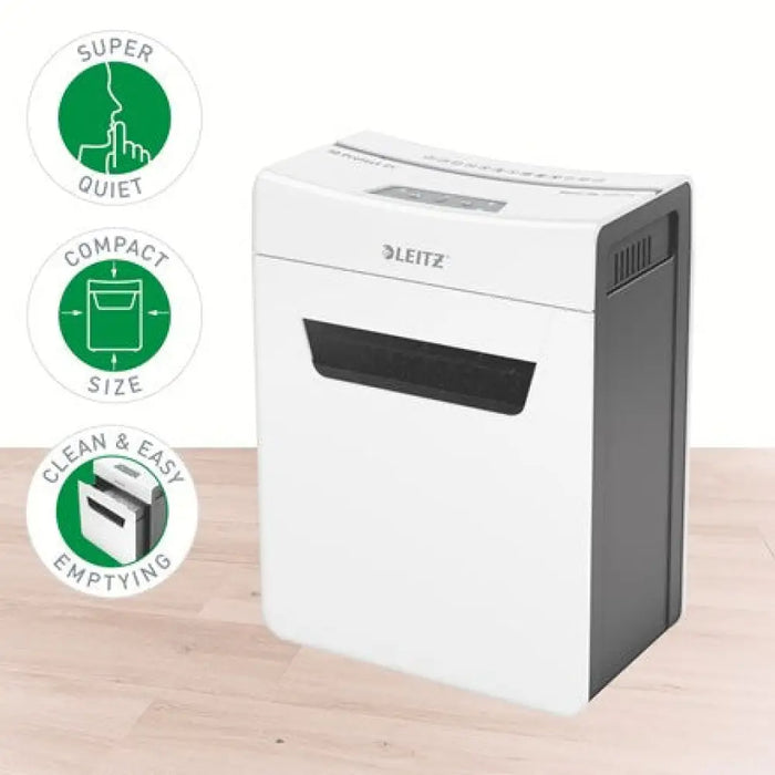 Шредер Leitz IQ Protect Premium 8X P4 8 листа кошница 14 л