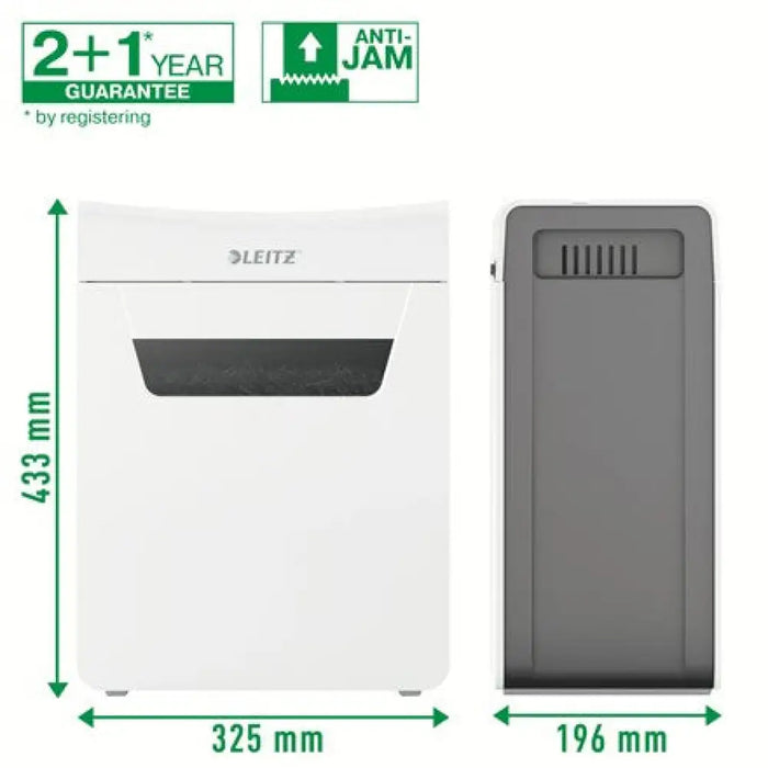Шредер Leitz IQ Protect Premium 8X P4 8 листа кошница 14 л