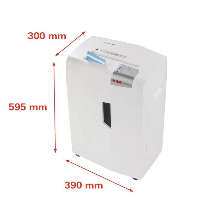 Шредер за документи HSM shredstar X15 - 4 x 37 mm 26L