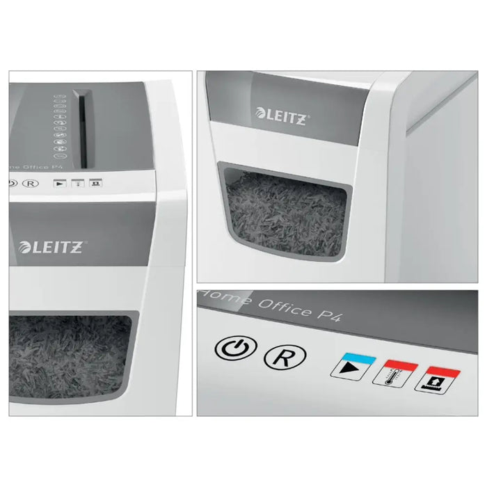 Шредер за хартия Leitz IQ Slim Office P-4 Кръстосано