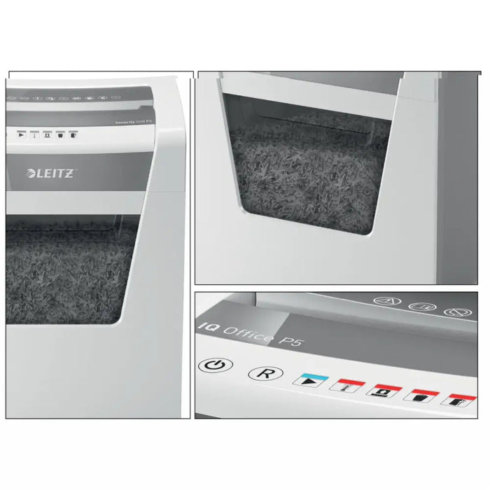 Шредер за хартия за микро рязане Leitz Office P5