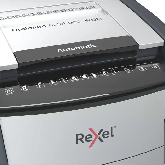 Шредер за хартия за микро рязане Rexel AutoFeed+ 600M