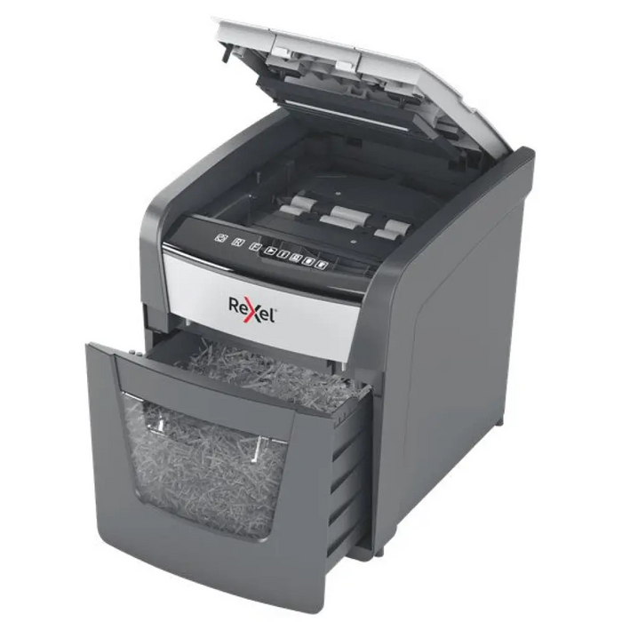 Шредер за хартия Rexel Optimum AutoFeed + 50X Кръстосано