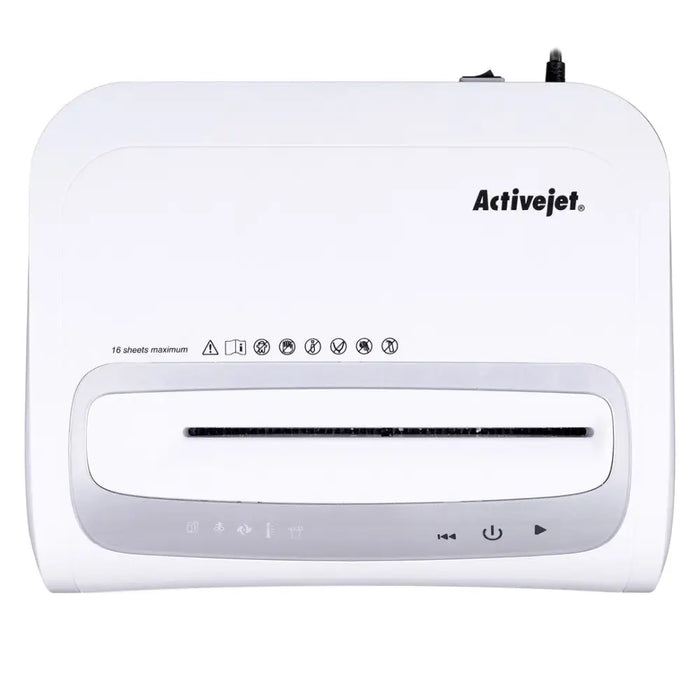 Шредер Activejet ASH 1602M P 5 28 l 2x14 mm шредове бял