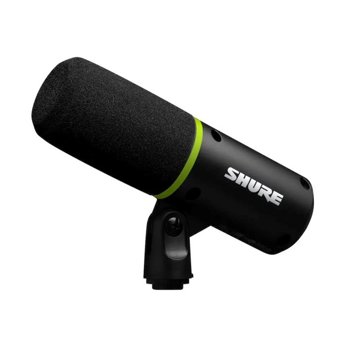Shure MV6 - USB-C кардиоиден динамичен микрофон за геймъри