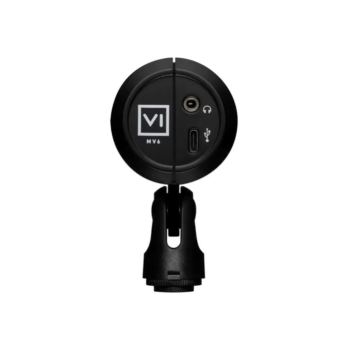 Shure MV6 - USB-C кардиоиден динамичен микрофон за геймъри