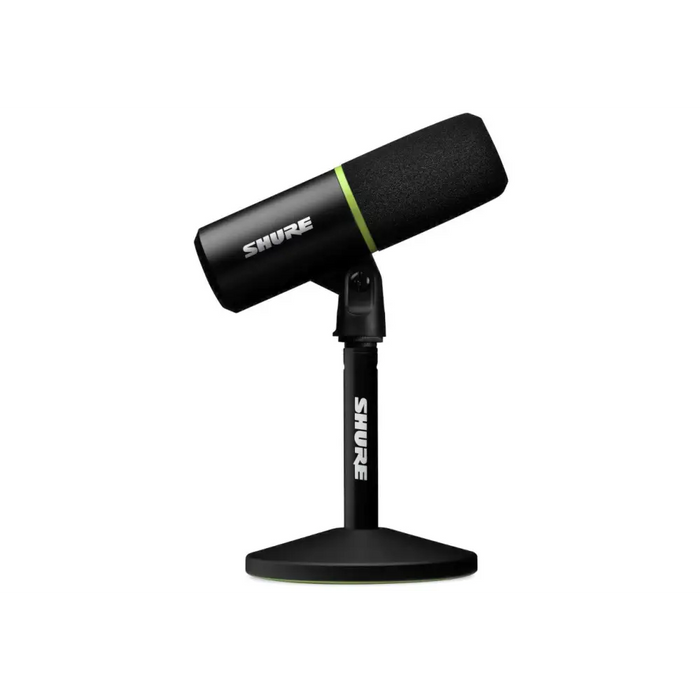 Shure MV6 - USB-C кардиоиден динамичен микрофон за геймъри