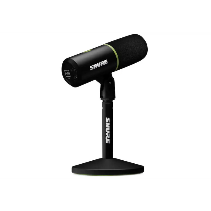 Shure MV6 - USB-C кардиоиден динамичен микрофон за геймъри
