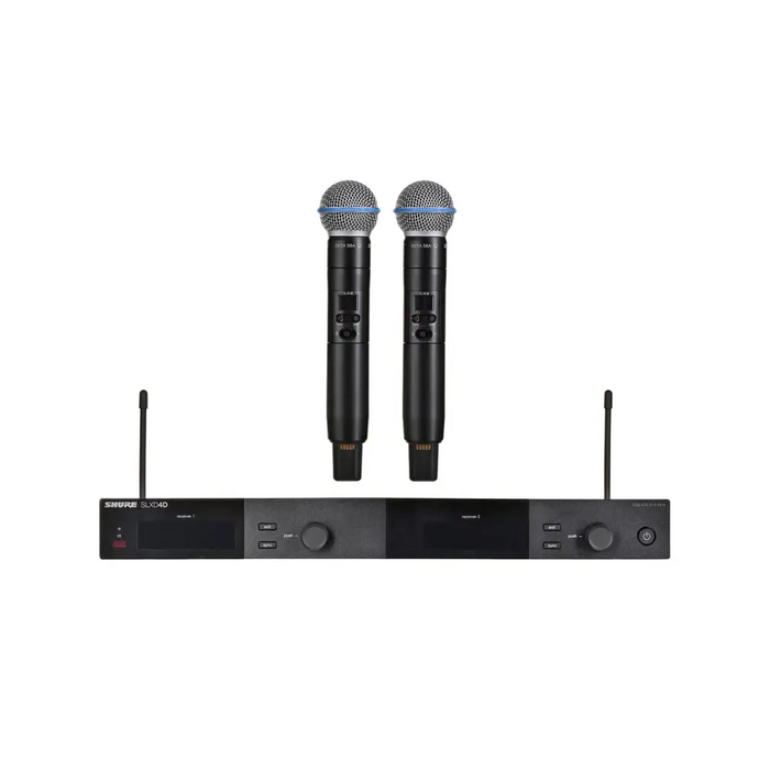 Shure SLXD24DE/B58-G59 - двойна цифрова безжична система