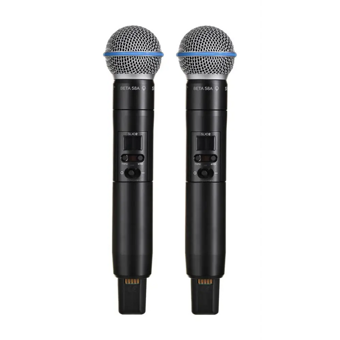 Shure SLXD24DE/B58-G59 - двойна цифрова безжична система