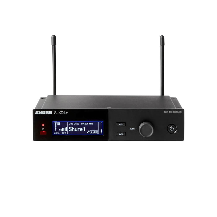 Shure SLXD24+E/B58-G65 - цифрова безжична система с ръчен предавател/микрофон (470–606 MHz)