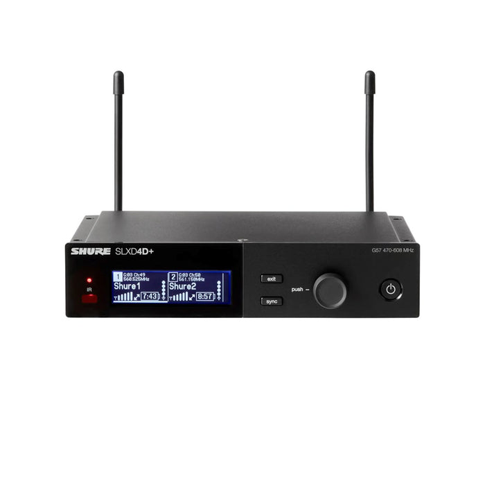 Shure SLXD24D+E/B58 - Поддържаща система без капсули Beta 58