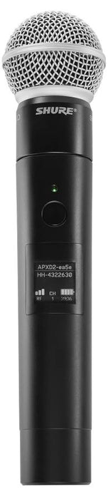 Безжичен микрофон Shure - MXW2X/SM58-Z11, за Microflex Wireless neXt, черен