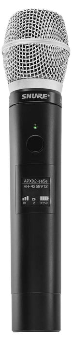 Безжичен микрофон Shure - MXW2X/SM86=-Z11, Microflex Wireless neXt 2, черен
