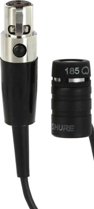 Микрофон Shure - MX185, кардиоиден, кондензаторен, черен