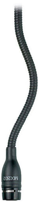 Кондензаторен микрофон Shure - Microflex, MX202B/S, суперкардиоиден, черен
