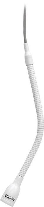 Микрофон Shure - Microflex MX202W-A/N, бял
