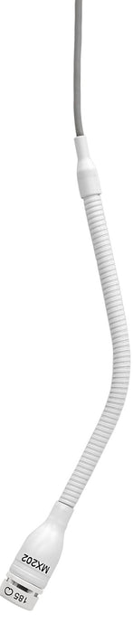 Кондензаторен микрофон Shure - Microflex MX202WP-A/C, кардиоиден, бял