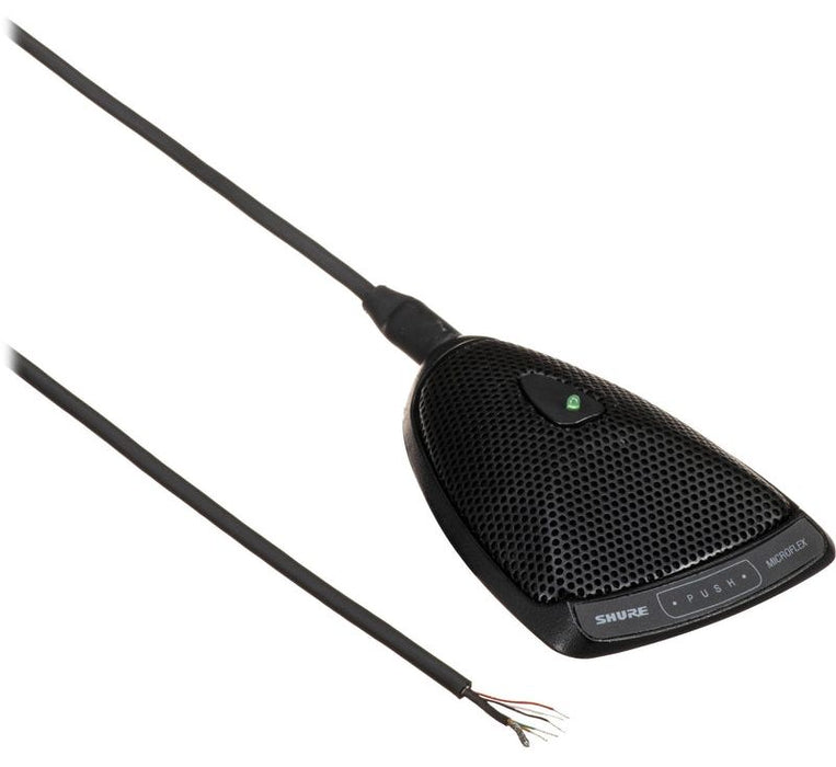 Граничен микрофон Shure - MX392/S, суперкардиоиден, черен