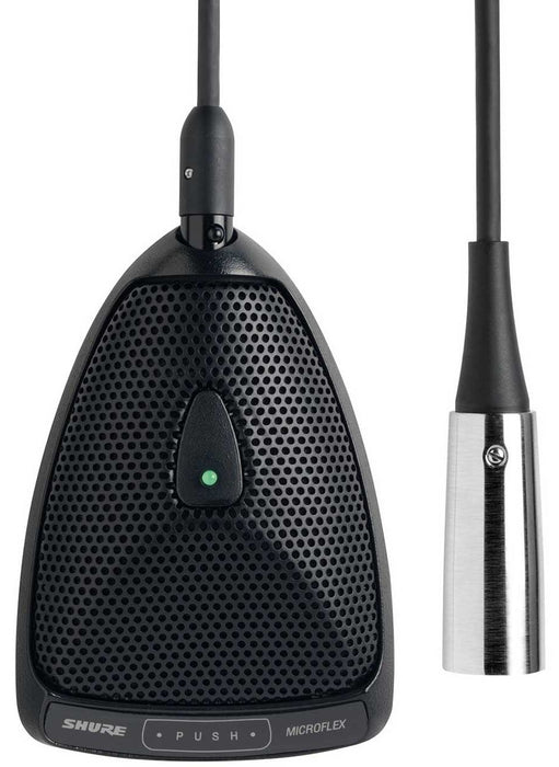 Кондензаторен микрофон Shure - MX393/O, всепосочен, черен