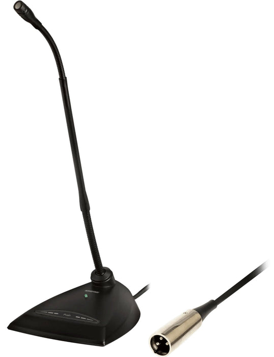 Кондензаторен микрофон Shure - Microflex MX412D/C, кардиоиден, черен