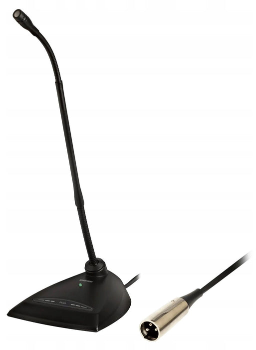 Кондензаторен микрофон Shure - Microflex MX412D/S, настолен, черен
