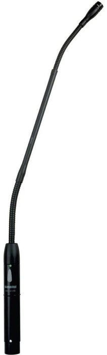 Кондензаторен микрофон Shure - Microflex, MX418S/S, суперкардиоиден, черен