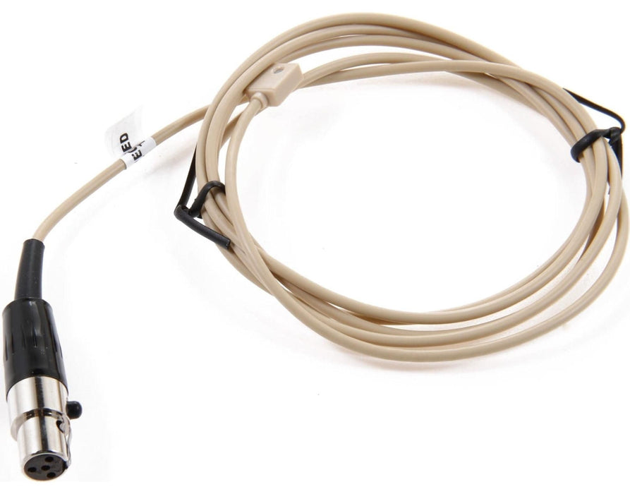 Микрофон Shure - WL93-6T, 1.9 m, TA4F, бежов