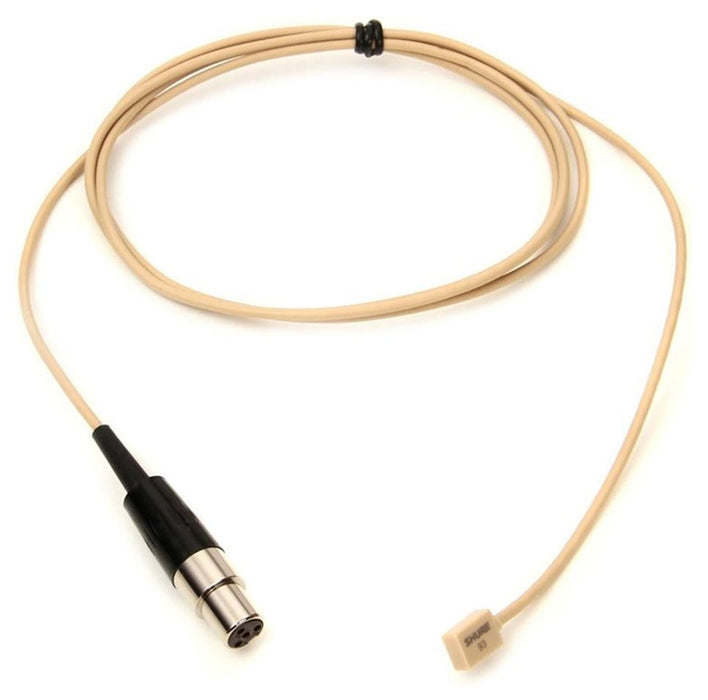 Микрофон Shure - WL93T, 1.2m, бежов