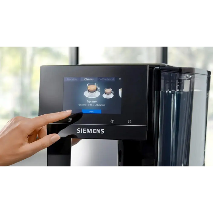 Siemens EQ700 TP713R09 Еспресо машина 2.4 л Черна